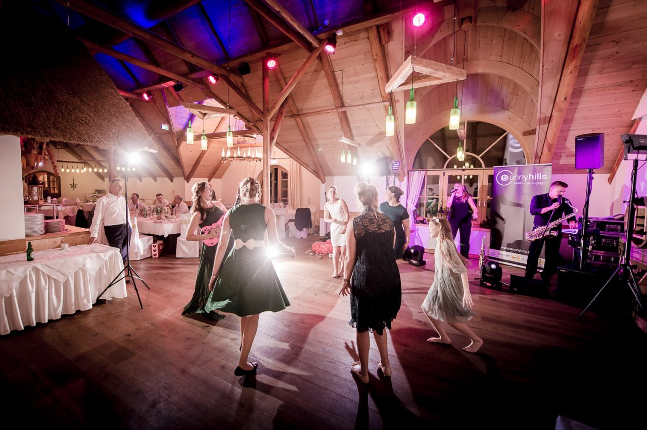 Erster Tanz in der Villa Vita