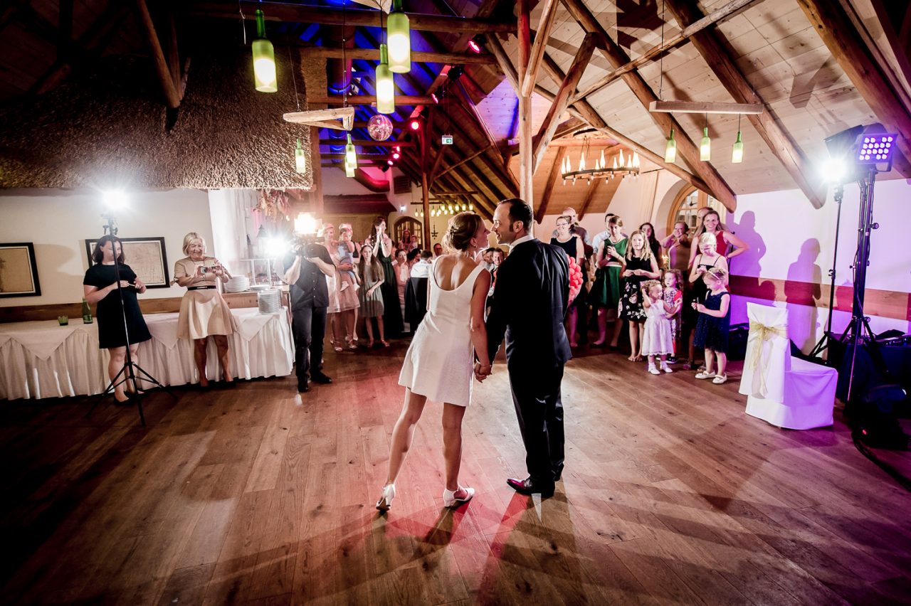 Erster Tanz in der Villa Vita