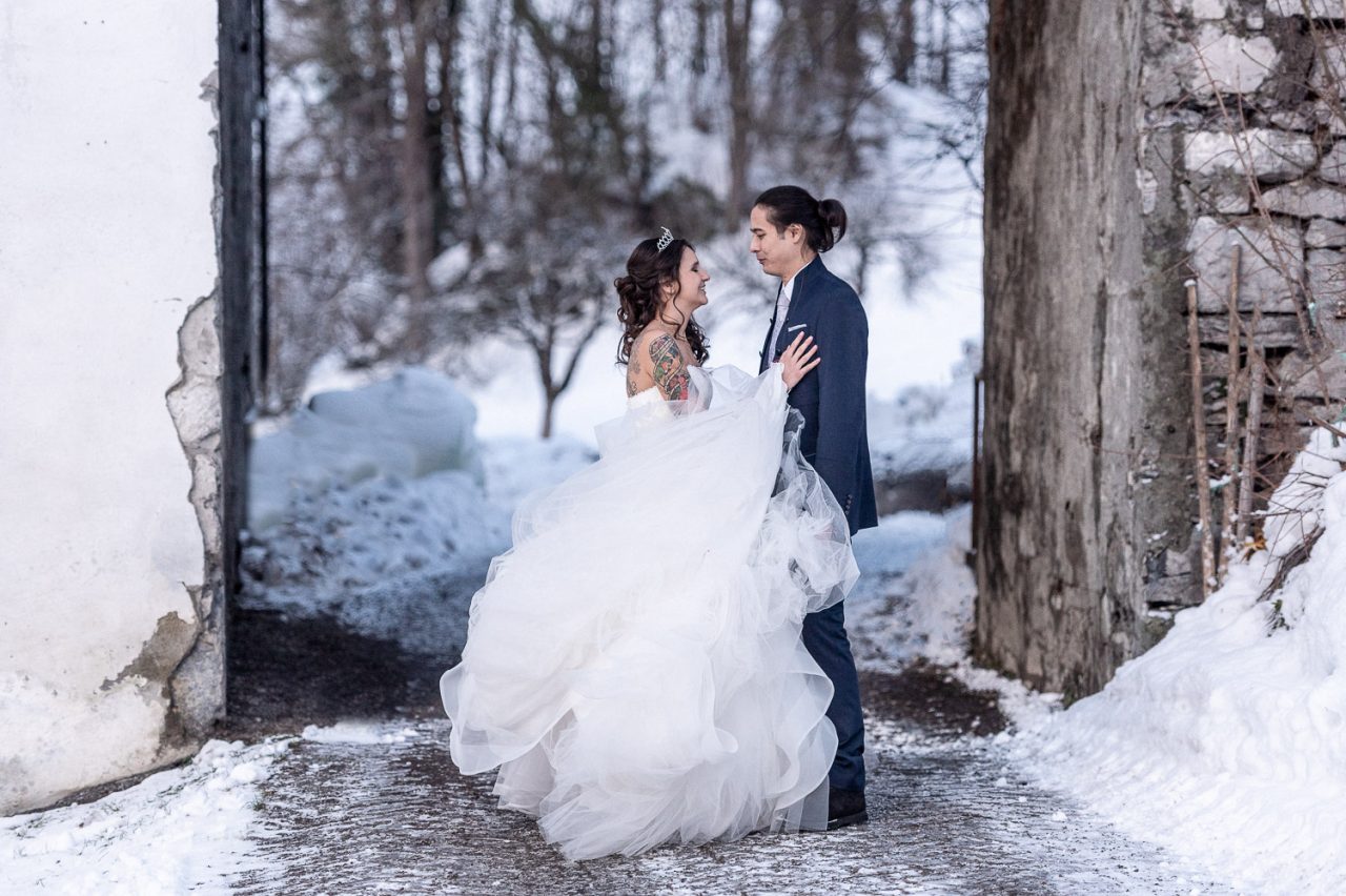 Brautpaar in Bludenz