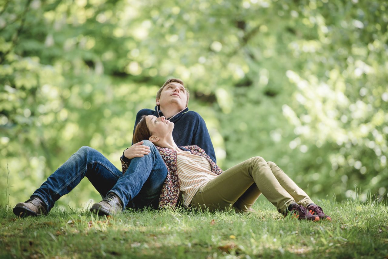 Paar Fotoshooting im Maxing Park Wien