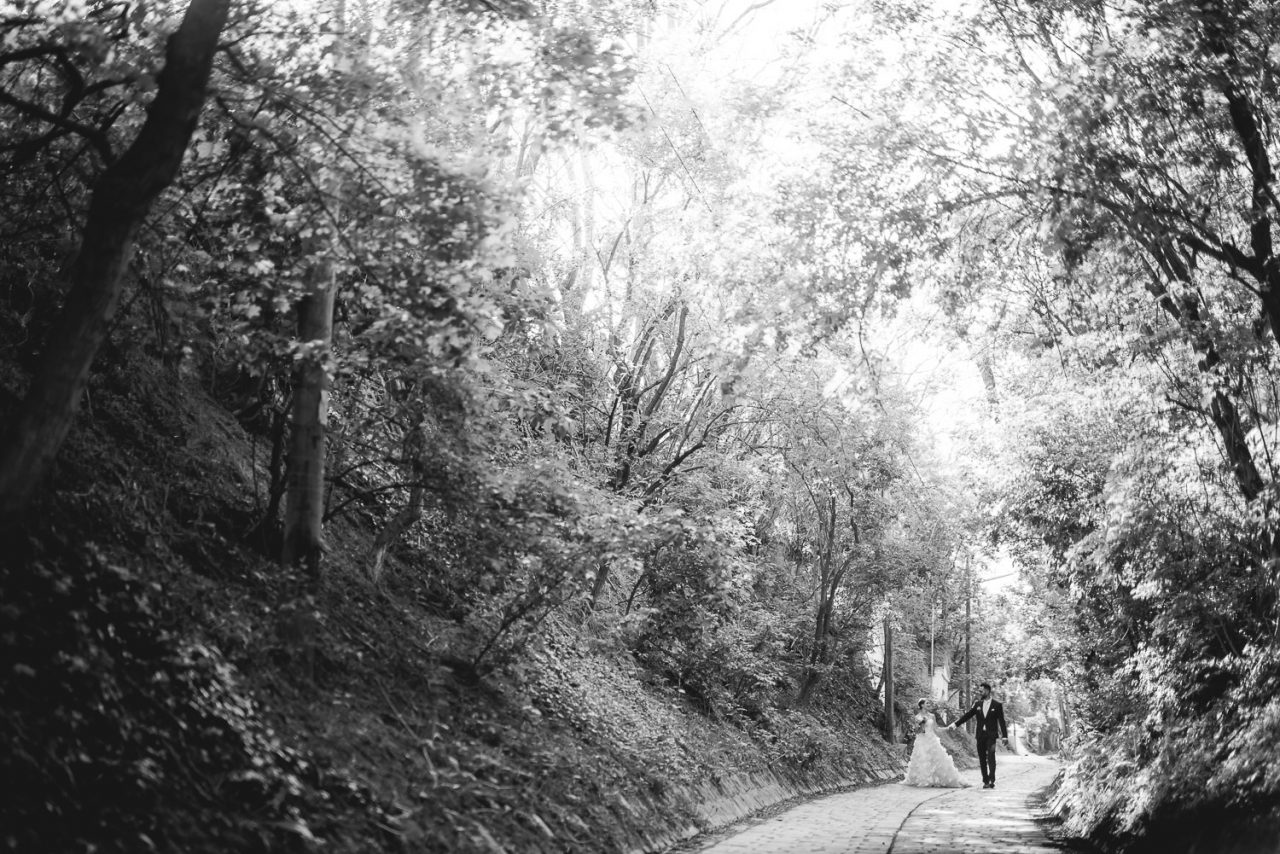 Brautpaar am Kahlenberg